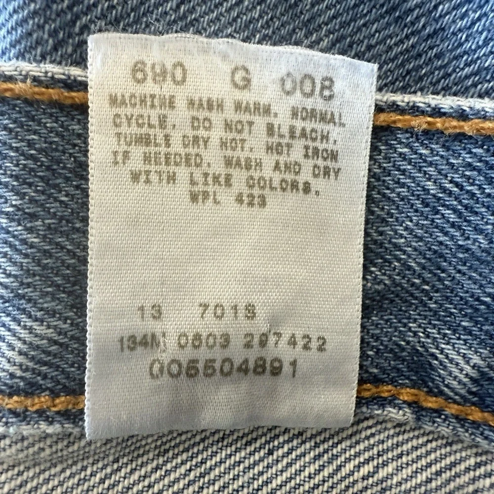 Vintage Levis 550 Jeans‎ 38x29 Fits 36x28 Red Tab Denim 100% Cotton